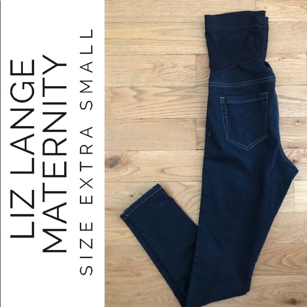 Liz Lange Maternity Skinny Jeans Size Extra Small